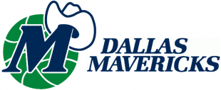 Dallas Mavericks 1993 94-2000 01 Primary Logo Sticker Heat Transfer