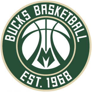Milwaukee Bucks 2015-2016 Pres Alternate Logo 3 Sticker Heat Transfer