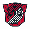 Autobots Portland Trail Blazers logo decal sticker