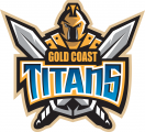 Gold Coast Titans 2007-Pres Primary Logo decal sticker