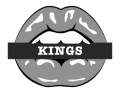 Los Angeles Kings Lips Logo decal sticker