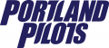 Portland Pilots 2006-2013 Wordmark Logo 03 Sticker Heat Transfer