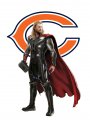 Chicago Bears Thor Logo Sticker Heat Transfer