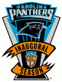 Carolina Panthers 1995 Anniversary Logo Sticker Heat Transfer