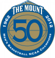 Mount St. Marys Mountaineers 2012 Anniversary Logo 02 decal sticker