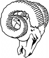Los Angeles Rams 1970-1982 Primary Logo Sticker Heat Transfer