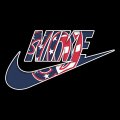 Washington Nationals Nike logo decal sticker