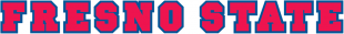 Fresno State Bulldogs 2006-Pres Wordmark Logo 01 decal sticker